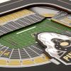 YouTheFan Officially-licensed NCAA Stadium Series 3D Wall Art – multi-layer team stadium replica, detailed sports fan gift, indoor decor(Purdue Boilermakers FB)