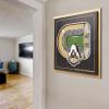 YouTheFan Officially-licensed NCAA Stadium Series 3D Wall Art – multi-layer team stadium replica, detailed sports fan gift, indoor decor(Purdue Boilermakers FB)