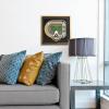 YouTheFan Officially-licensed NCAA Stadium Series 3D Wall Art – multi-layer team stadium replica, detailed sports fan gift, indoor decor(Purdue Boilermakers FB)