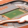 YouTheFan Officially-licensed NCAA Stadium Series 3D Wall Art – multi-layer team stadium replica, detailed sports fan gift, indoor decor(Texas Longhorns)