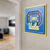 YouTheFan Officially-licensed NCAA Stadium Series 3D Wall Art – multi-layer team stadium replica, detailed sports fan gift, indoor decor(UCLA Bruins)