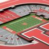 YouTheFan Officially-licensed NCAA Stadium Series 3D Wall Art – multi-layer team stadium replica, detailed sports fan gift, indoor decor(Utah Utes)