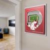 YouTheFan Officially-licensed NCAA Stadium Series 3D Wall Art – multi-layer team stadium replica, detailed sports fan gift, indoor decor(Washington State Cougars)