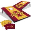 YouTheFan NCAA 2′ x 3′ Portable Cornhole Game with Logo Bags(Iowa State Cyclones)