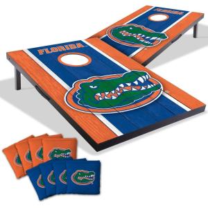 YouTheFan NCAA 2′ x 3′ Portable Cornhole Game with Logo Bags(Florida Gators)