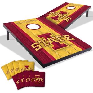 YouTheFan NCAA 2′ x 3′ Portable Cornhole Game with Logo Bags(Iowa State Cyclones)
