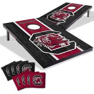 YouTheFan NCAA 2′ x 3′ Portable Cornhole Game with Logo Bags(South Carolina Gamecocks)