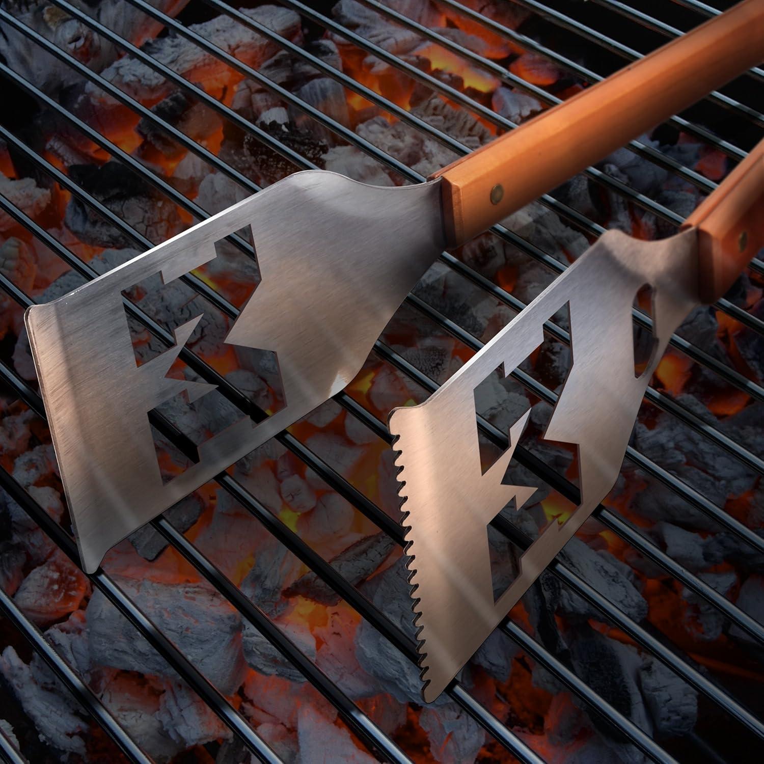 image:imageYouTheFan NCAA GrillATong Stainless Steel LaserCut Team BBQ TongsMichigan Wolverines