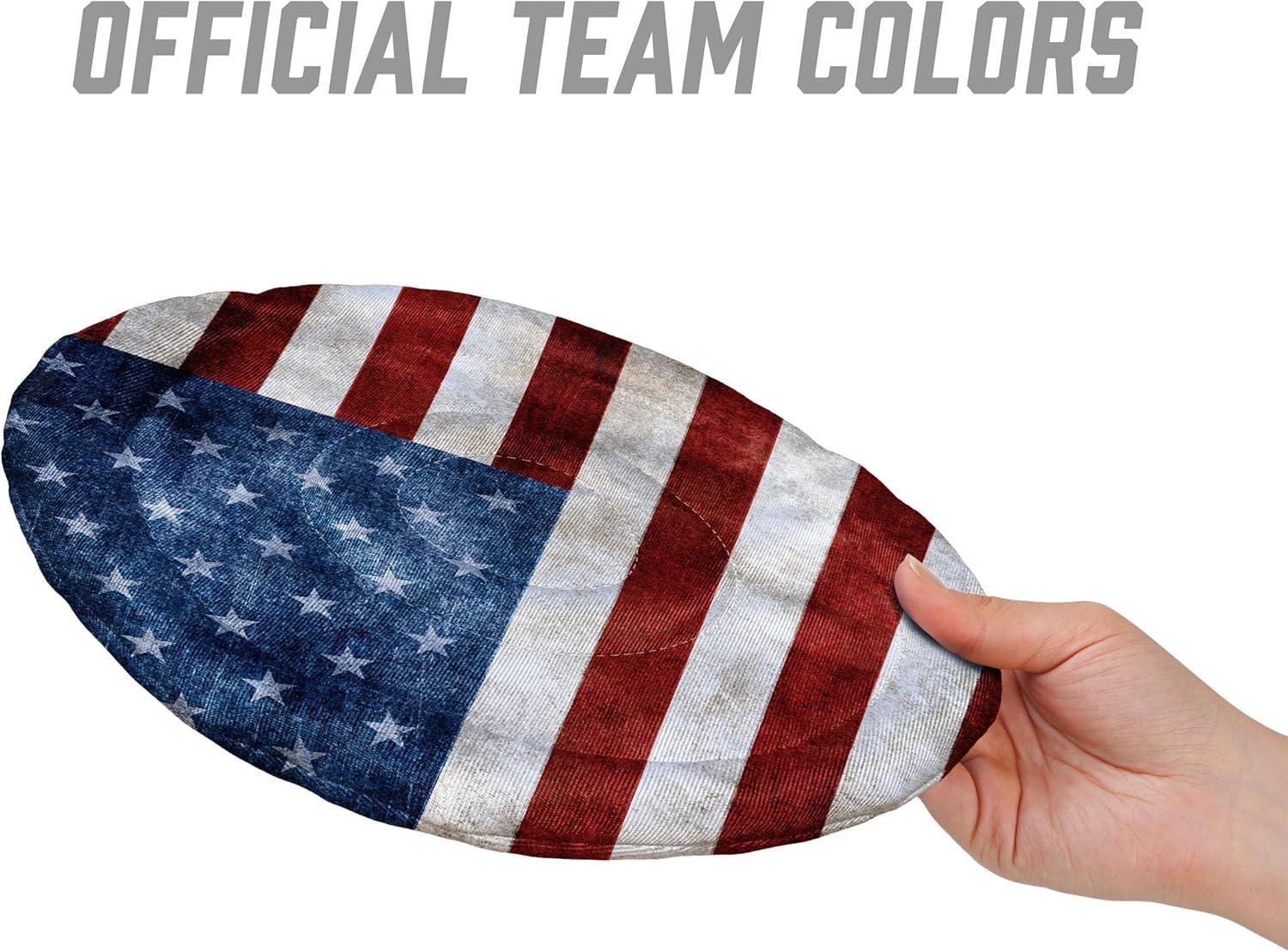 image:imageYouTheFan Stars amp Stripes Flimzee BeanBag Flying Disc