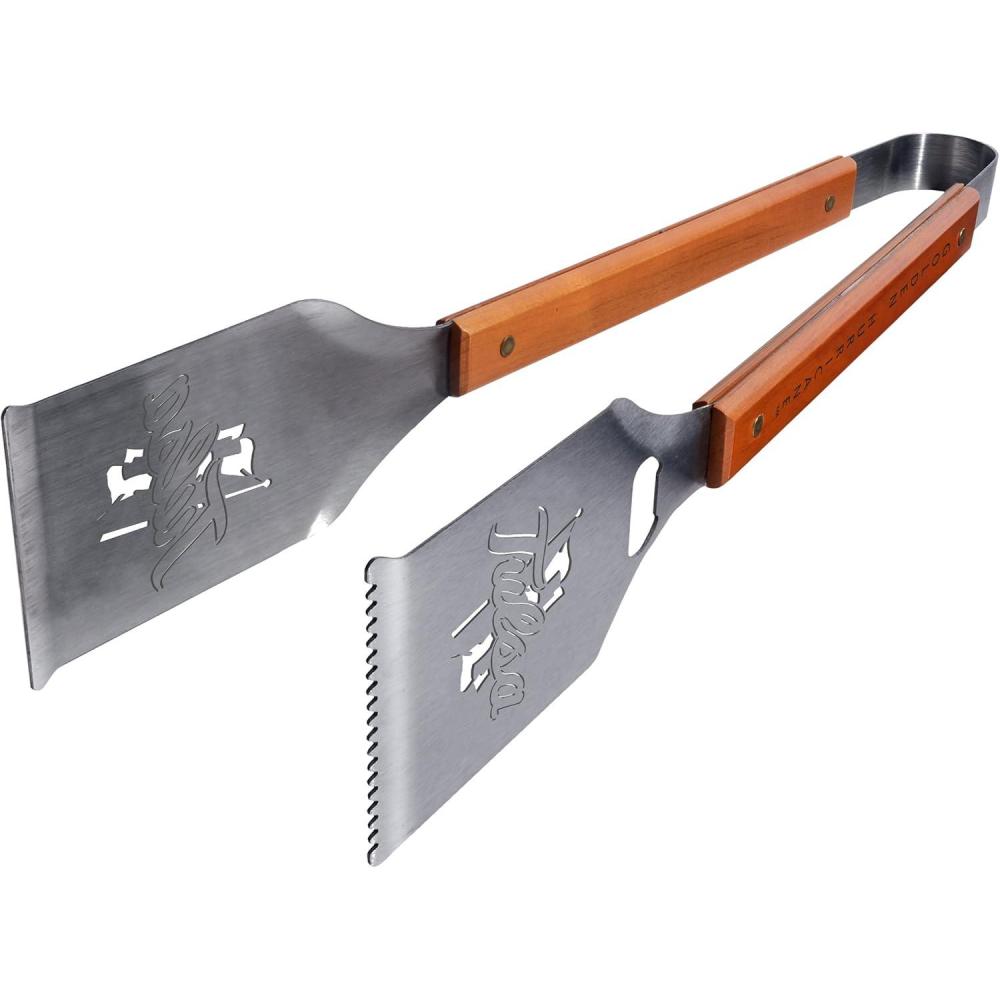 image:imageYouTheFan NCAA GrillATong Stainless Steel LaserCut Team BBQ TongsTulsa Golden Hurricane