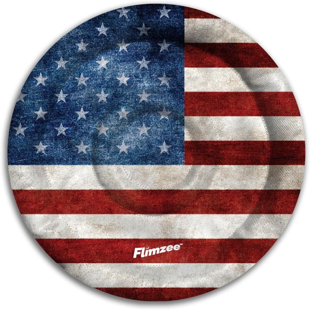 image:imageYouTheFan Stars amp Stripes Flimzee BeanBag Flying Disc