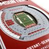 YouTheFan NCAA 3D StadiumView 8×32 Banner(Alabama Crimson Tide)