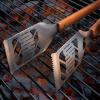 YouTheFan NCAA Grill-A-Tong Stainless Steel Laser-Cut Team BBQ Tongs(Ohio Bobcats)
