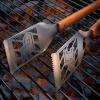 YouTheFan NCAA Grill-A-Tong Stainless Steel Laser-Cut Team BBQ Tongs(Purdue Boilermakers)