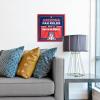 YouTheFan Officially-licensed NCAA Tide Fan Rules Wall Art, multiple layers, humorous team artwork sports fan motto, showcases funny rules, indoor decor(Arizona Wildcats)