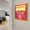 YouTheFan Officially-licensed NCAA Tide Fan Rules Wall Art, multiple layers, humorous team artwork sports fan motto, showcases funny rules, indoor decor(Arizona State Sun Devils)