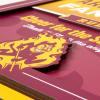 YouTheFan Officially-licensed NCAA Tide Fan Rules Wall Art, multiple layers, humorous team artwork sports fan motto, showcases funny rules, indoor decor(Arizona State Sun Devils)