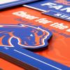 YouTheFan Officially-licensed NCAA Tide Fan Rules Wall Art, multiple layers, humorous team artwork sports fan motto, showcases funny rules, indoor decor(Boise State Broncos)