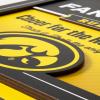 YouTheFan Officially-licensed NCAA Tide Fan Rules Wall Art, multiple layers, humorous team artwork sports fan motto, showcases funny rules, indoor decor(Iowa Hawkeyes)