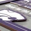 YouTheFan Officially-licensed NCAA Tide Fan Rules Wall Art, multiple layers, humorous team artwork sports fan motto, showcases funny rules, indoor decor(Kansas State Wildcats)