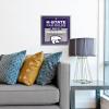 YouTheFan Officially-licensed NCAA Tide Fan Rules Wall Art, multiple layers, humorous team artwork sports fan motto, showcases funny rules, indoor decor(Kansas State Wildcats)