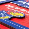 YouTheFan Officially-licensed NCAA Tide Fan Rules Wall Art, multiple layers, humorous team artwork sports fan motto, showcases funny rules, indoor decor(Kansas Jayhawks)