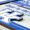 YouTheFan Officially-licensed NCAA Tide Fan Rules Wall Art, multiple layers, humorous team artwork sports fan motto, showcases funny rules, indoor decor(Kentucky Wildcats)
