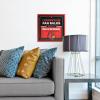 YouTheFan Officially-licensed NCAA Tide Fan Rules Wall Art, multiple layers, humorous team artwork sports fan motto, showcases funny rules, indoor decor(Louisville Cardinals)