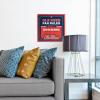 YouTheFan Officially-licensed NCAA Tide Fan Rules Wall Art, multiple layers, humorous team artwork sports fan motto, showcases funny rules, indoor decor(Mississippi Rebels)