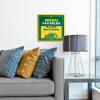 YouTheFan Officially-licensed NCAA Tide Fan Rules Wall Art, multiple layers, humorous team artwork sports fan motto, showcases funny rules, indoor decor(North Dakota State Bison)