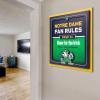 YouTheFan Officially-licensed NCAA Tide Fan Rules Wall Art, multiple layers, humorous team artwork sports fan motto, showcases funny rules, indoor decor(Notre Dame Fighting Irish)