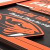 YouTheFan Officially-licensed NCAA Tide Fan Rules Wall Art, multiple layers, humorous team artwork sports fan motto, showcases funny rules, indoor decor(Oregon State Beavers)