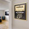 YouTheFan Officially-licensed NCAA Tide Fan Rules Wall Art, multiple layers, humorous team artwork sports fan motto, showcases funny rules, indoor decor(Purdue Boilermakers)