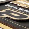 YouTheFan Officially-licensed NCAA Tide Fan Rules Wall Art, multiple layers, humorous team artwork sports fan motto, showcases funny rules, indoor decor(Purdue Boilermakers)
