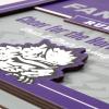 YouTheFan Officially-licensed NCAA Tide Fan Rules Wall Art, multiple layers, humorous team artwork sports fan motto, showcases funny rules, indoor decor(TCU Horned Frogs)