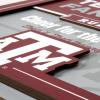 YouTheFan Officially-licensed NCAA Tide Fan Rules Wall Art, multiple layers, humorous team artwork sports fan motto, showcases funny rules, indoor decor(Texas A&M Aggies)
