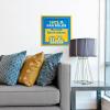 YouTheFan Officially-licensed NCAA Tide Fan Rules Wall Art, multiple layers, humorous team artwork sports fan motto, showcases funny rules, indoor decor(UCLA Bruins)