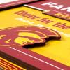 YouTheFan Officially-licensed NCAA Tide Fan Rules Wall Art, multiple layers, humorous team artwork sports fan motto, showcases funny rules, indoor decor(USC Trojans)