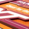 YouTheFan Officially-licensed NCAA Tide Fan Rules Wall Art, multiple layers, humorous team artwork sports fan motto, showcases funny rules, indoor decor(Virginia Tech Hokies)