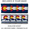 YouTheFan State of Colorado 2’ x 3’ Wood Cornhole Game with Bags