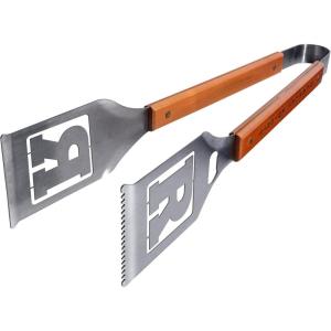 YouTheFan NCAA Grill-A-Tong Stainless Steel Laser-Cut Team BBQ Tongs(Rutgers Scarlet Knights)