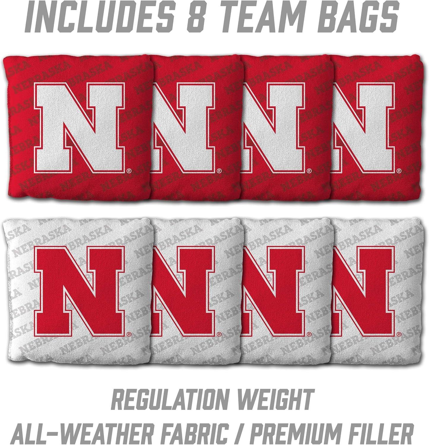 image:imageYouTheFan NCAA 2 x 3 Wood Cornhole Game with Logo BagsNebraska Cornhuskers