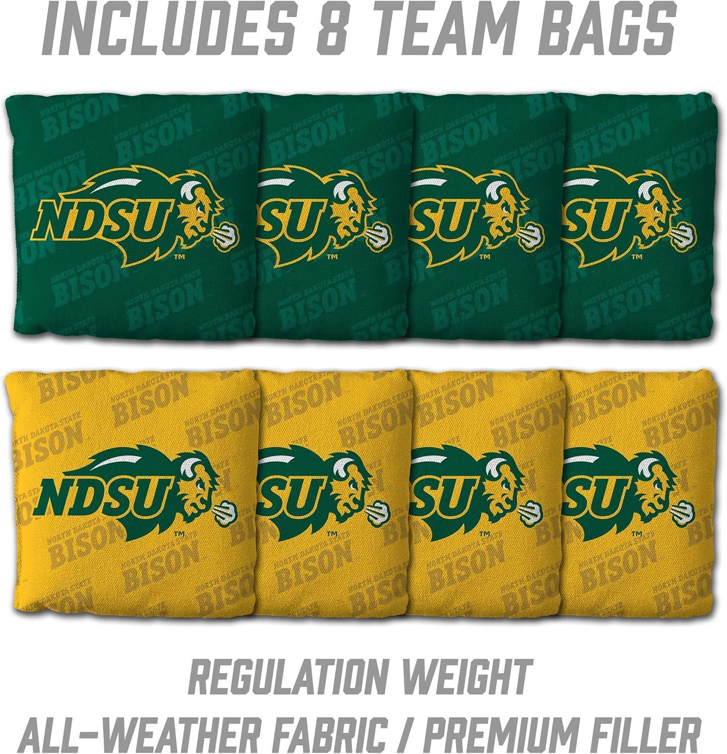 image:imageYouTheFan NCAA 2 x 3 Wood Cornhole Game with Logo BagsNorth Dakota State Bison