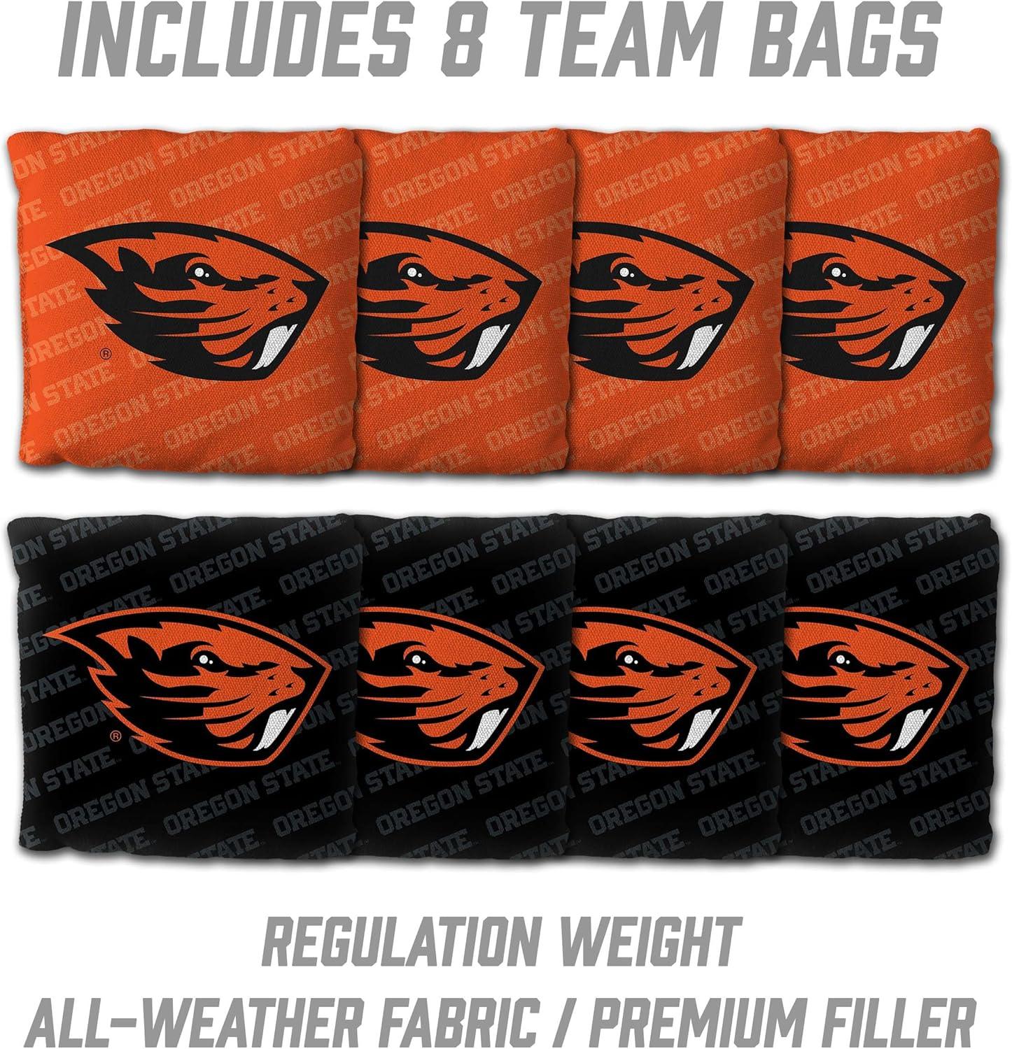 image:imageYouTheFan NCAA 2 x 3 Wood Cornhole Game with Logo BagsOregon State Beavers