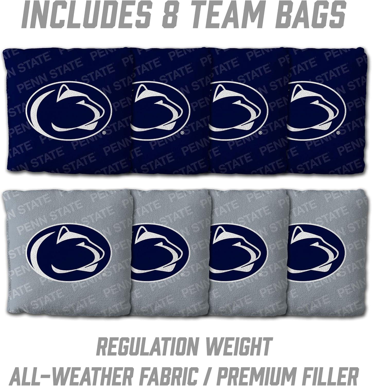image:imageYouTheFan NCAA 2 x 3 Wood Cornhole Game with Logo BagsPenn State Nittany Lions