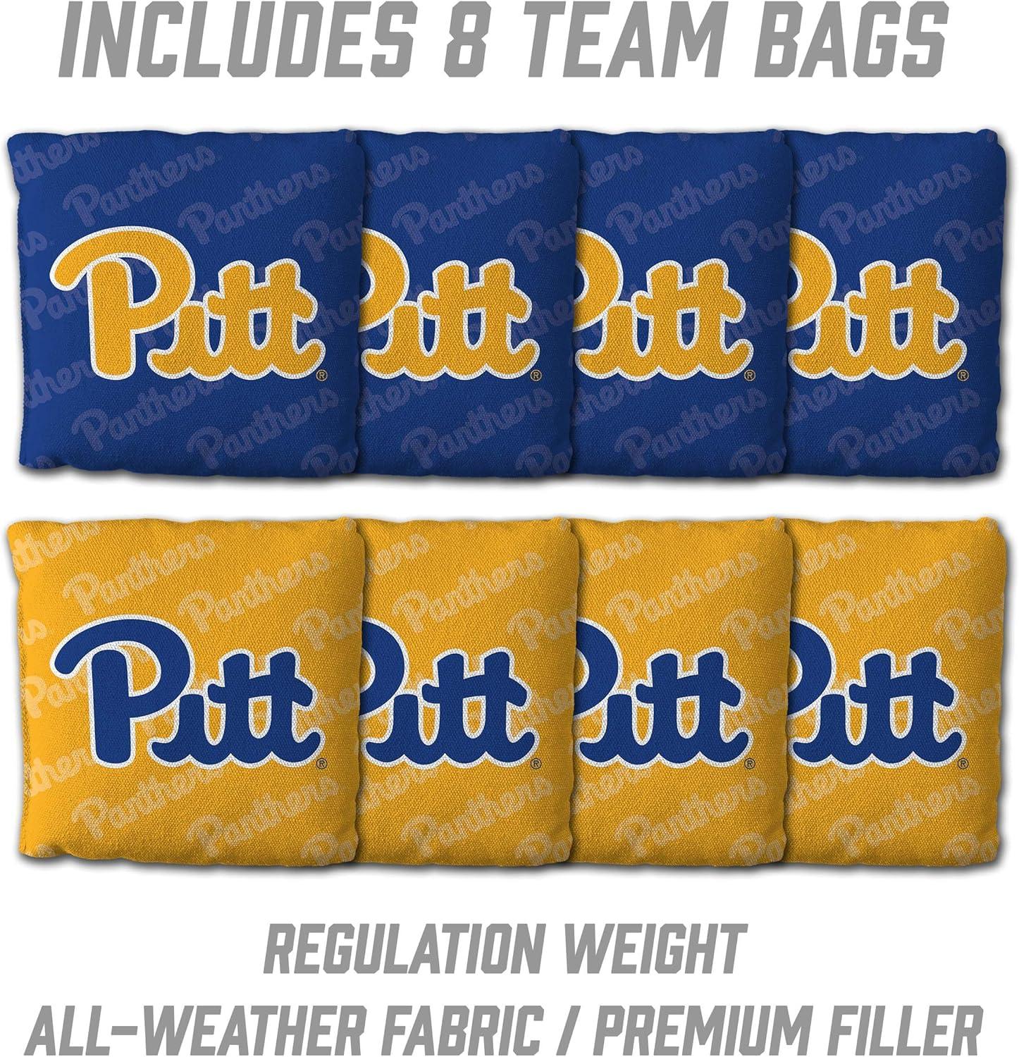 image:imageYouTheFan NCAA 2 x 3 Wood Cornhole Game with Logo BagsPittsburgh Panthers