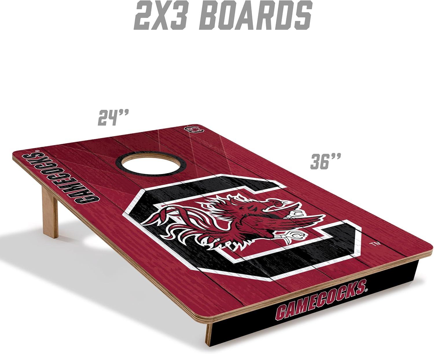 image:imageYouTheFan NCAA 2 x 3 Wood Cornhole Game with Logo BagsSyracuse Orange