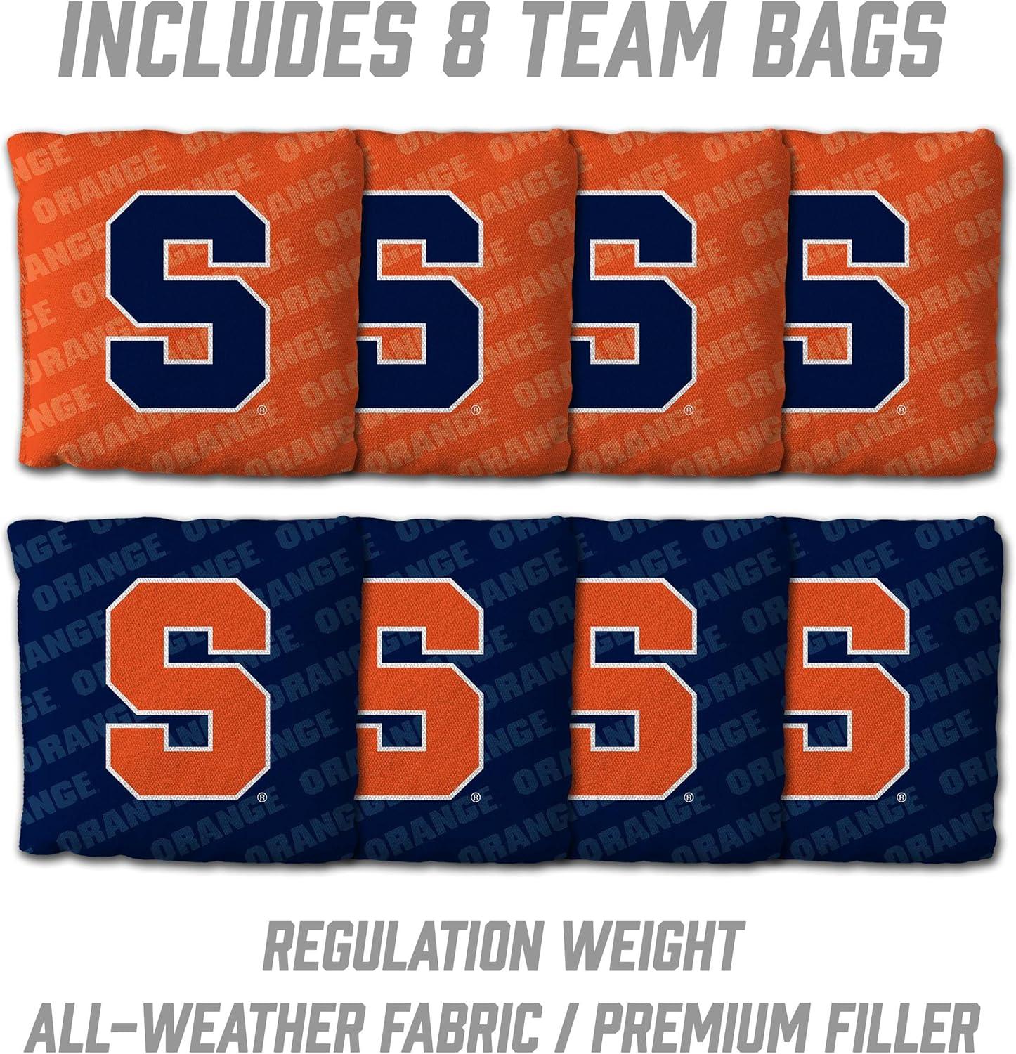 image:imageYouTheFan NCAA 2 x 3 Wood Cornhole Game with Logo BagsSyracuse Orange