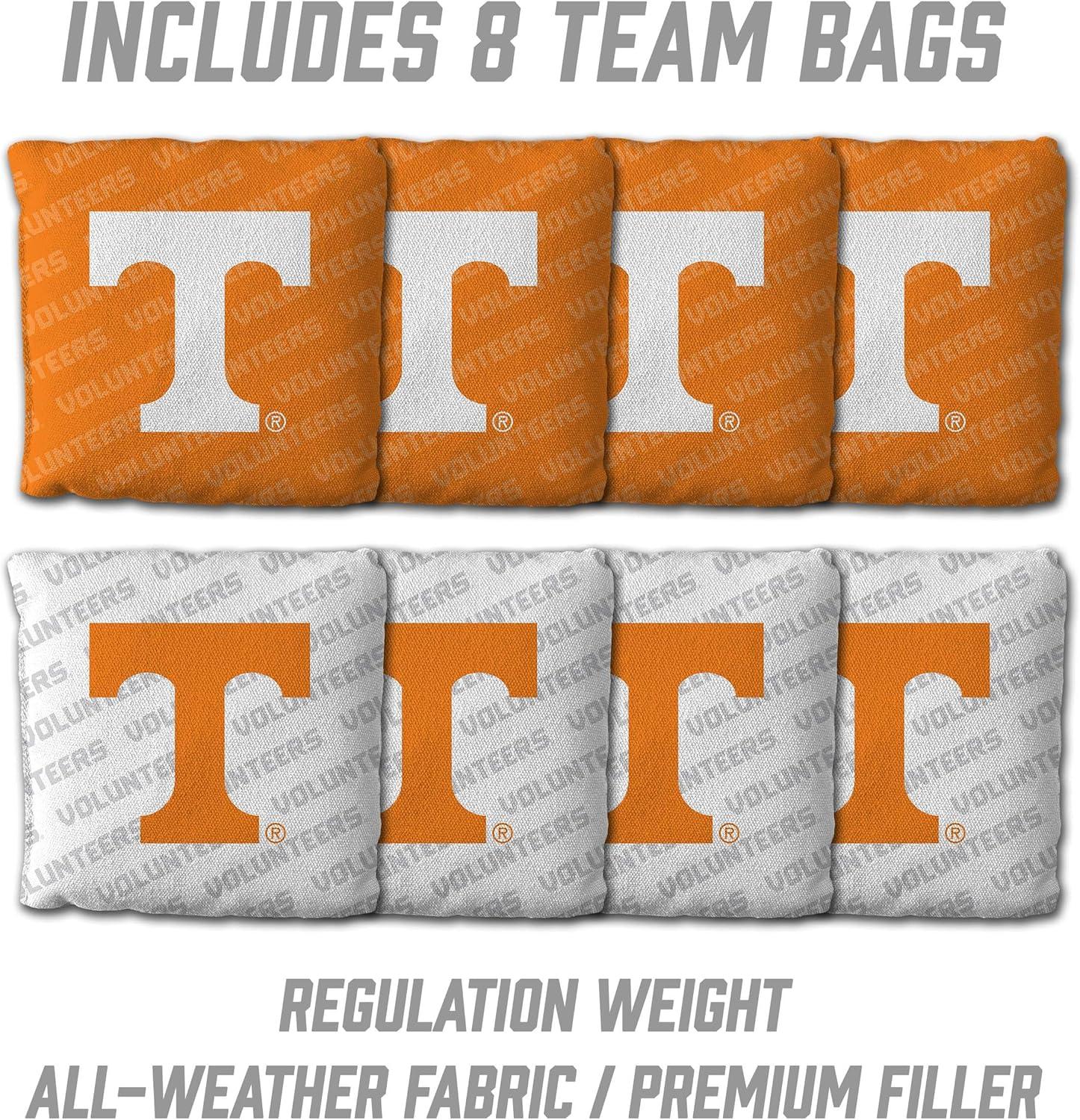 image:imageYouTheFan NCAA 2 x 3 Wood Cornhole Game with Logo BagsTennessee Volunteers