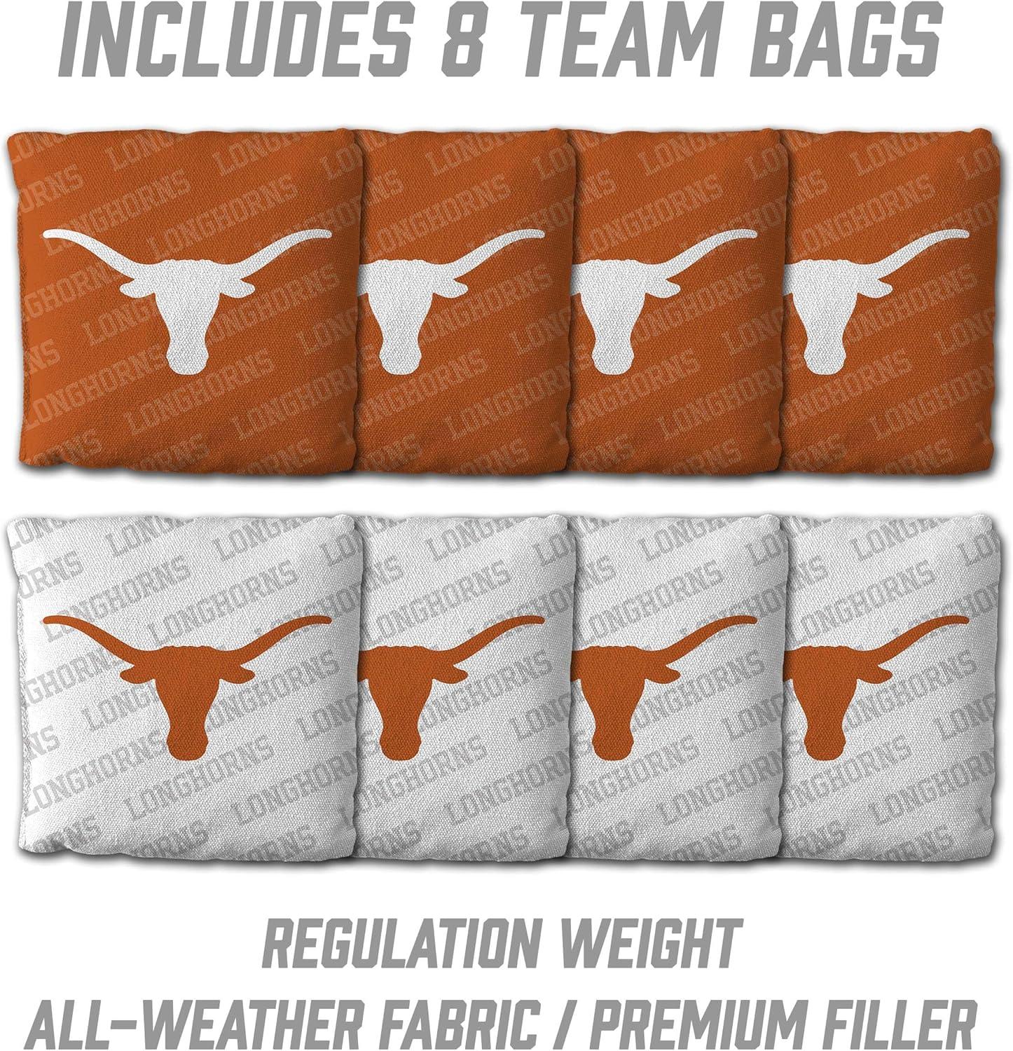 image:imageYouTheFan NCAA 2 x 3 Wood Cornhole Game with Logo BagsTexas Longhorns